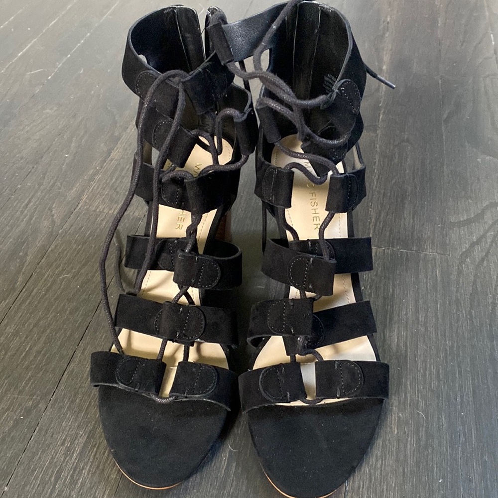 Marc Fisher lace up sandals